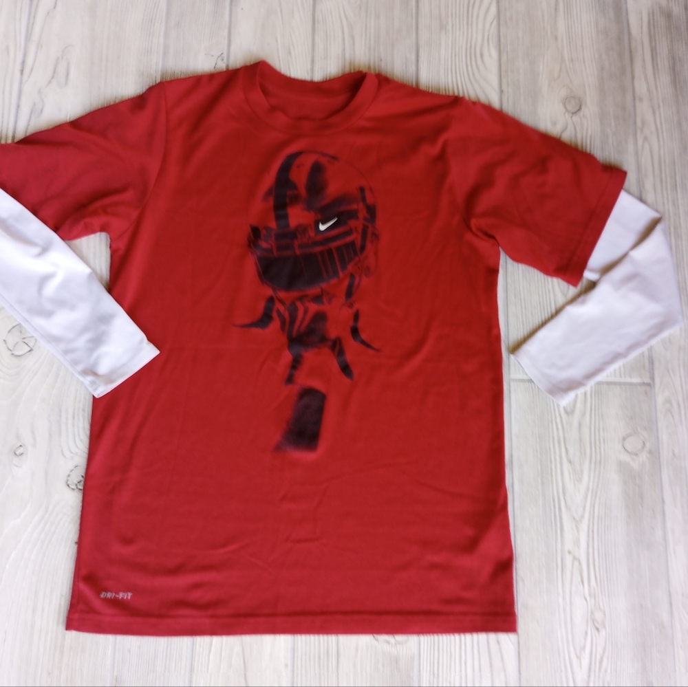 Nike Football Long Sleeve T-Shirt Boys L